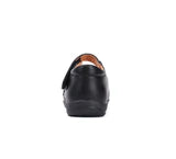 Girls Black Leather School Shoes