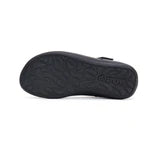 Girls Black Leather School Shoes