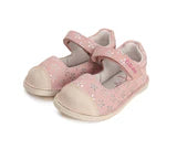Pink Leather Kids Shoes